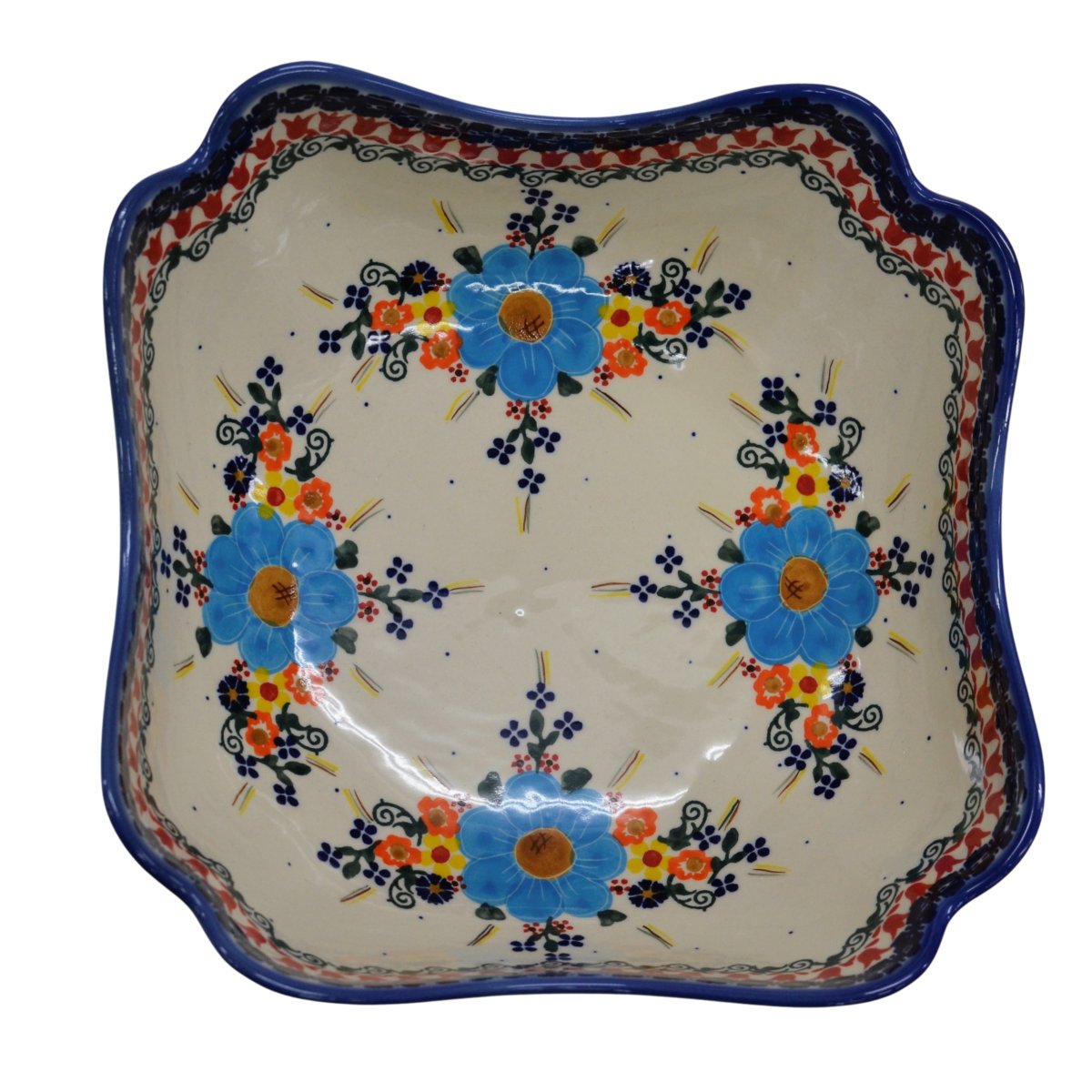Ceramiczny miska duża Ceramika Bolesławiec