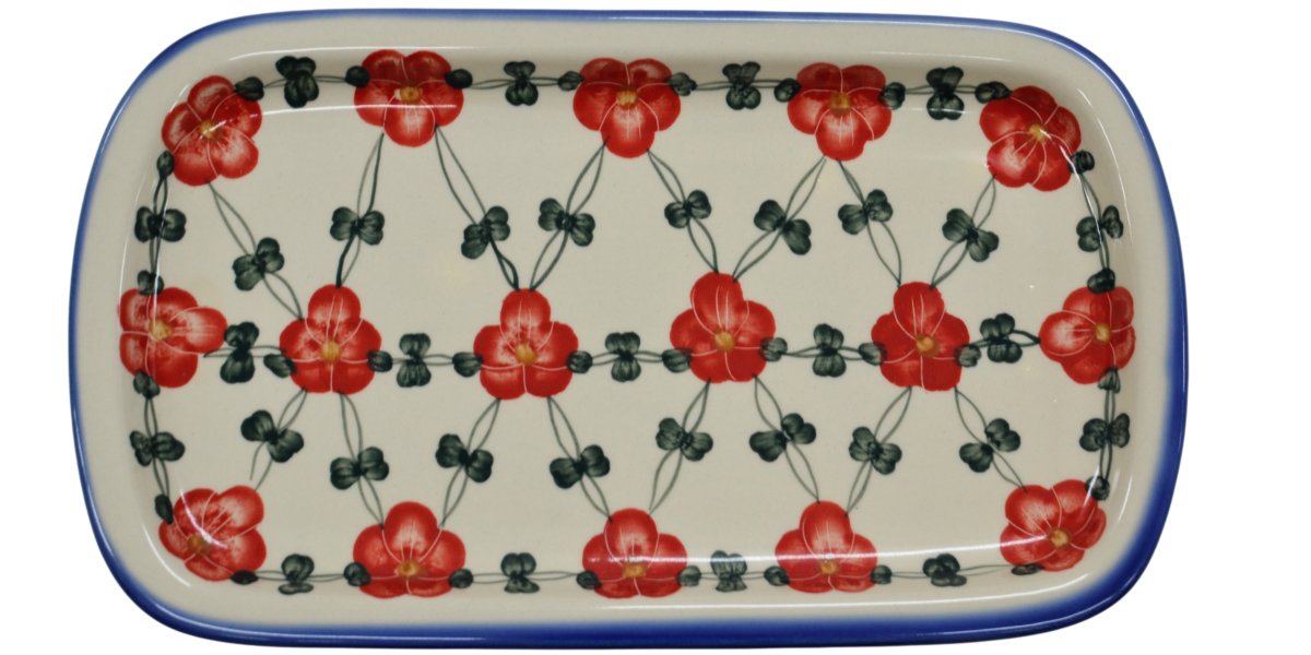 Ceramiczny półmisek prostokątny Ceramika Bolesławiec
