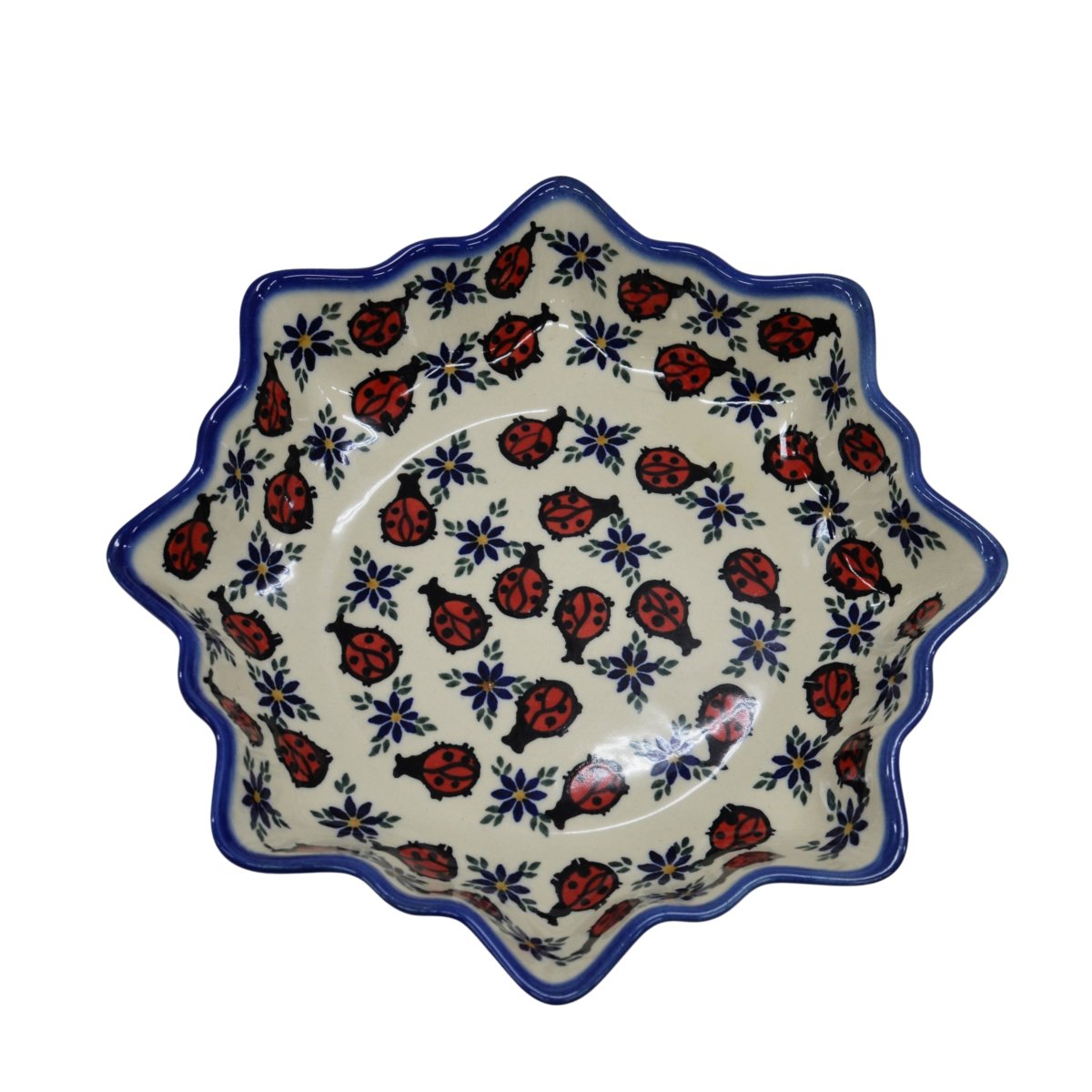 Ceramiczna patera Gwiazda Ceramika Bolesławiec