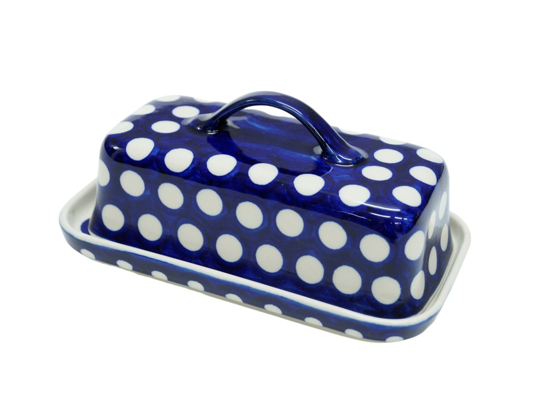 Ceramiczna maselnica osełka Ceramika Bolesławiec