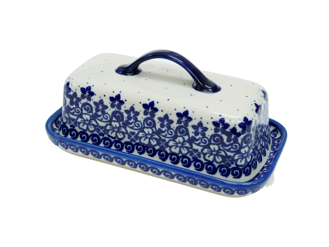 Ceramiczna maselnica osełka Ceramika Bolesławiec