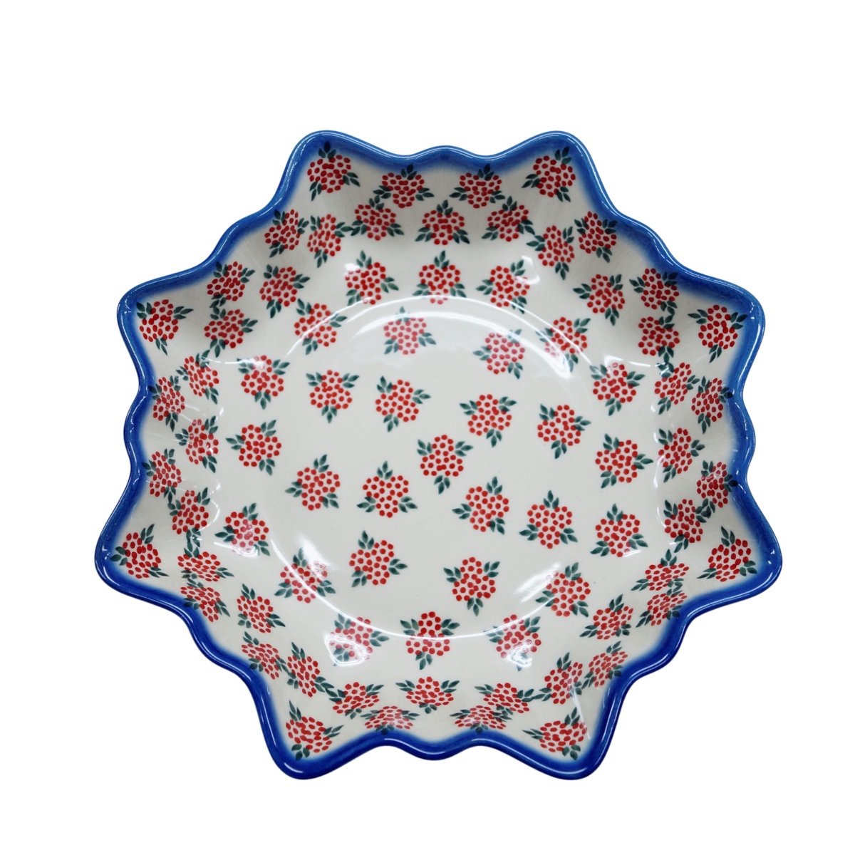 Ceramiczna patera Gwiazda Ceramika Bolesławiec
