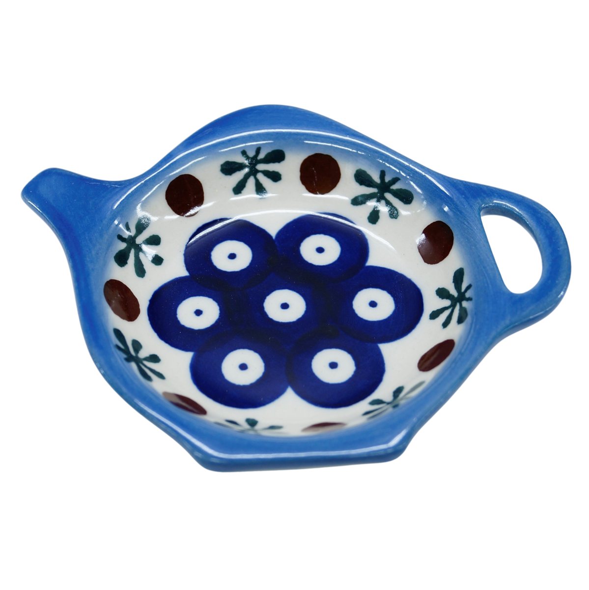Ceramiczna podstawka na herbatę Ceramika Bolesławiec
