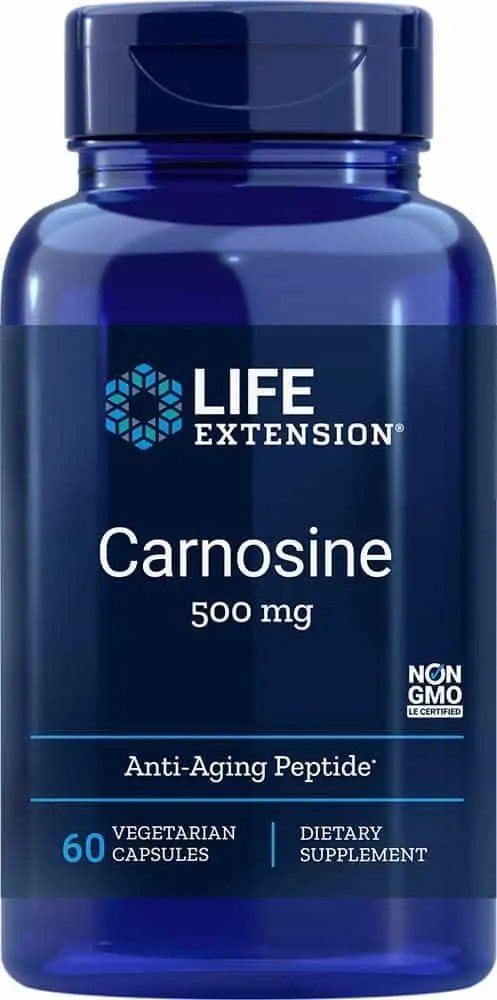 Life Extension Karnozyna (Carnosine) (60 kapsułek) - Life Extension 6689-772E9