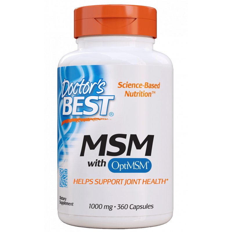 MSM OptiMSM 360 kapsułek Doctor's Best 1036544391