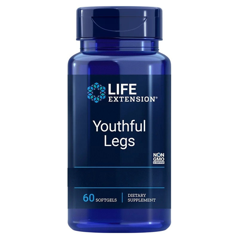Life Extension, Youthful Legs, 60 Kapsułek