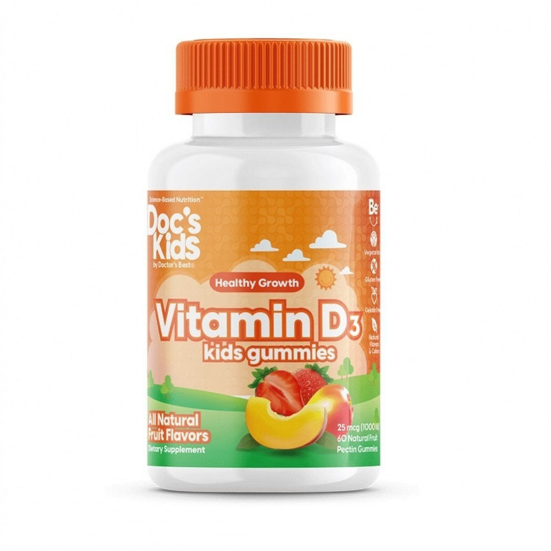 Witamina D3 Żelki dla dzieci Vitamin D3 kids gummies 60 szt bioU