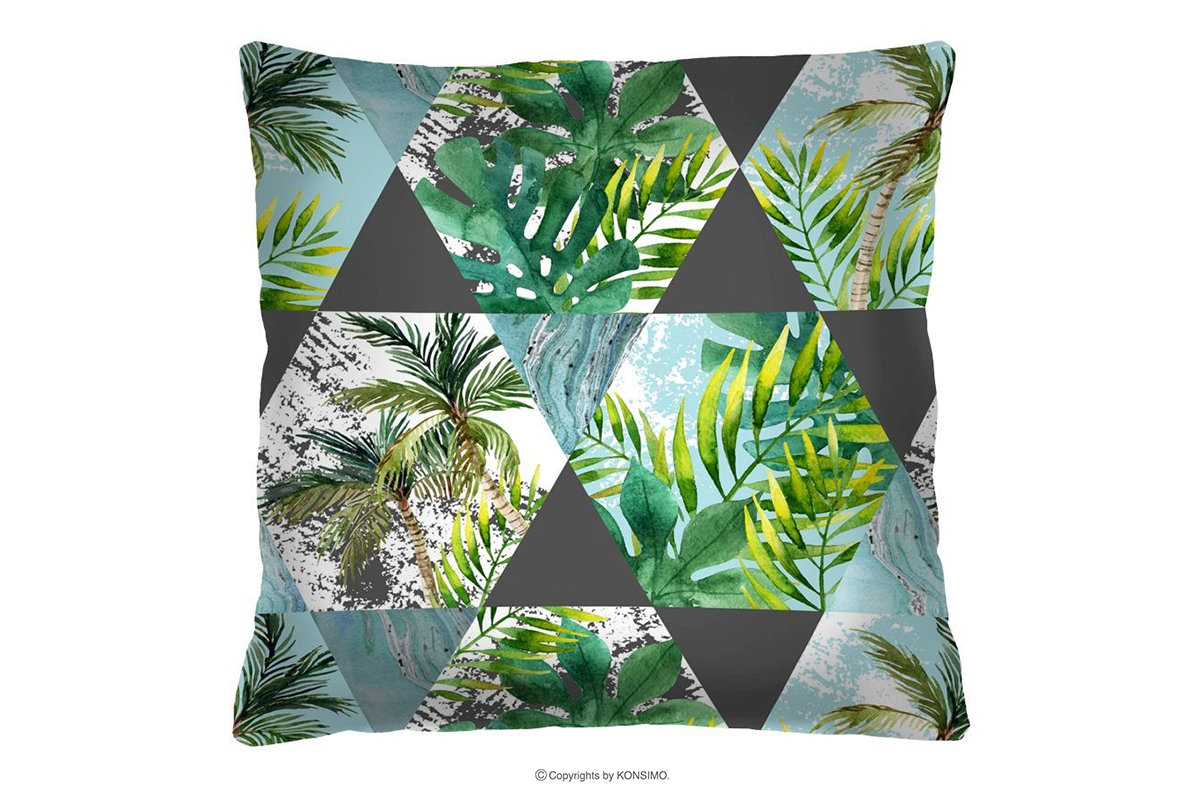 Poduszka odzdobna w liście HUNGA