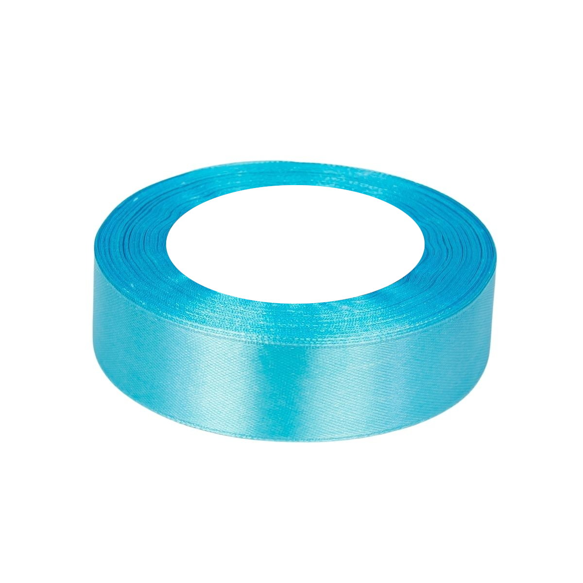 Wstążka Satynowa Błękit Wody 25mm x 36y