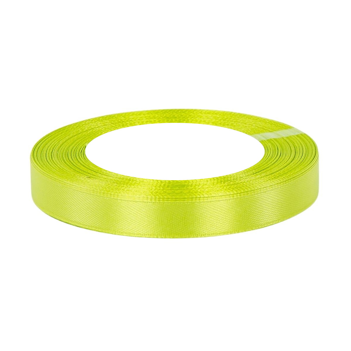 Wstążka Satynowa Zieleń jabłka 12mm x 36y nr 121