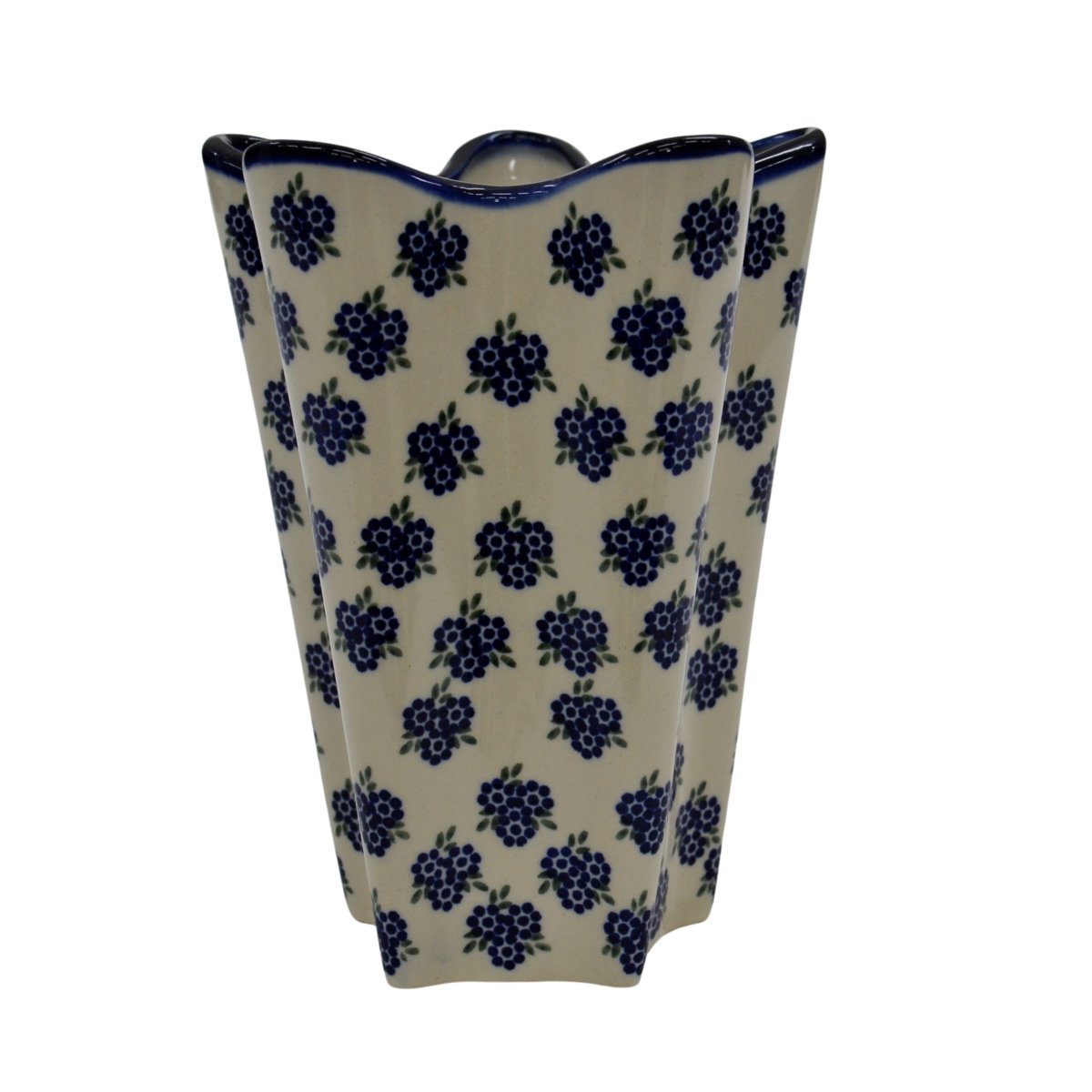 Ceramiczny wazon Lilia Ceramika Bolesławiec