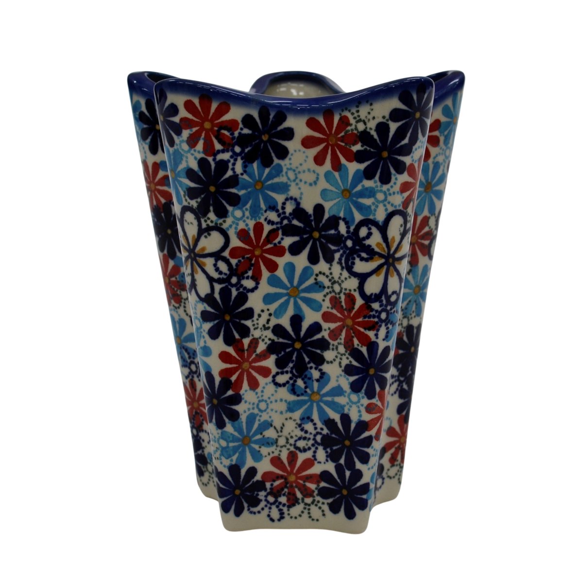 Ceramiczny wazon Lilia Ceramika Bolesławiec
