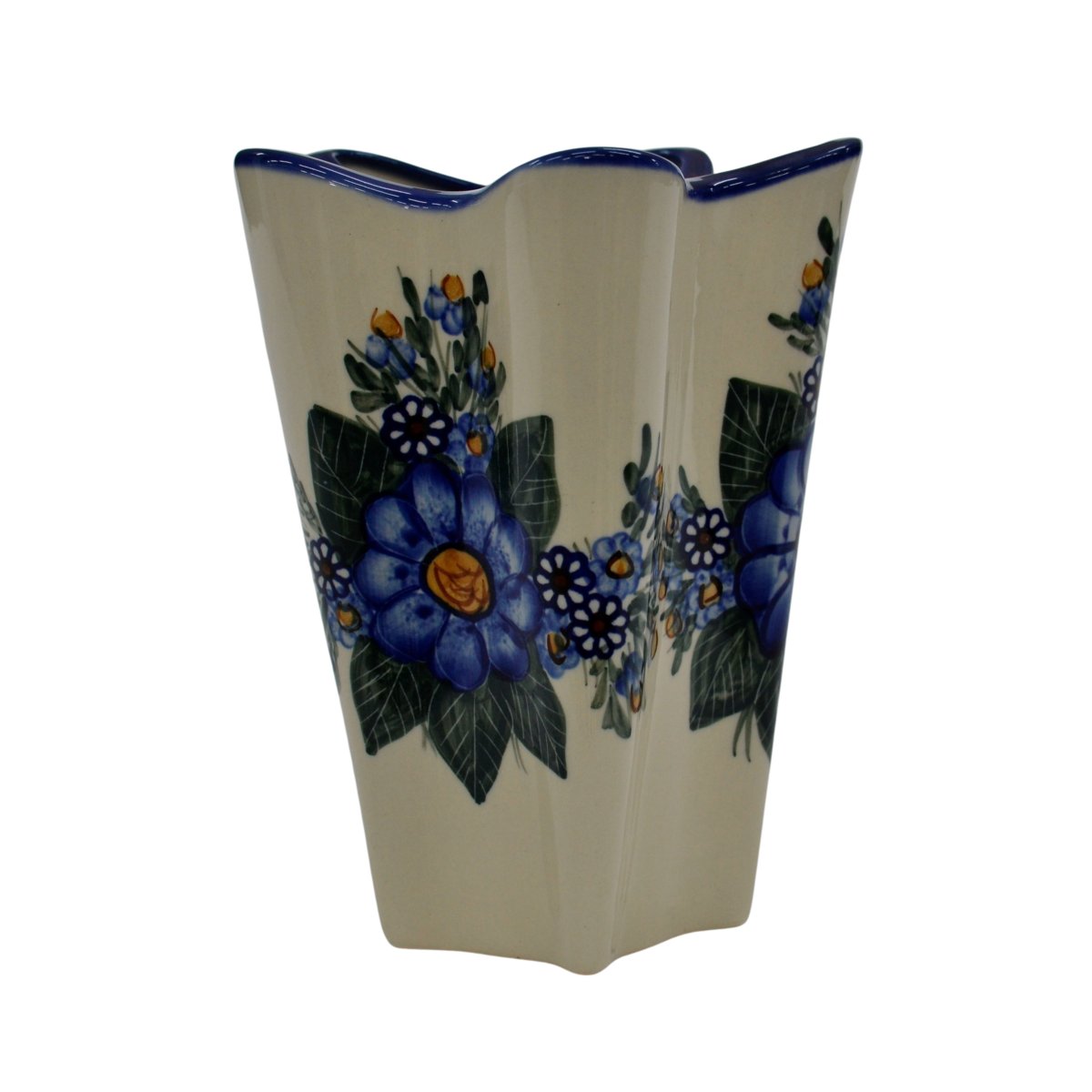 Ceramiczny wazon Lilia Ceramika Bolesławiec