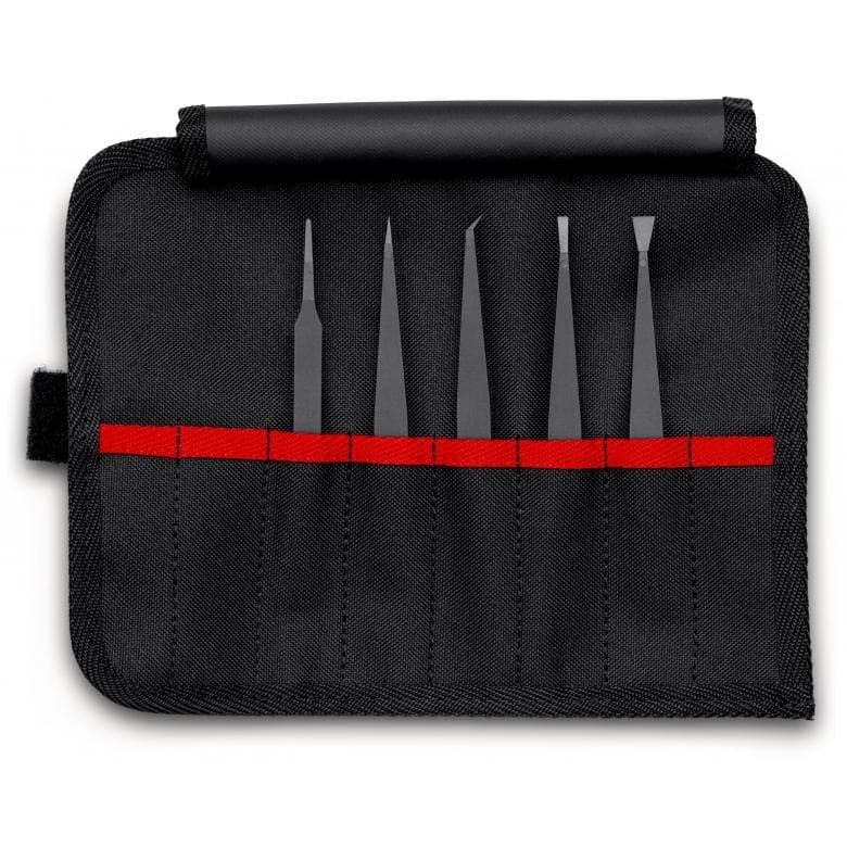 Zestaw Pęset Z Tworzywa Sztucznego Esd, 5Szt. Knipex