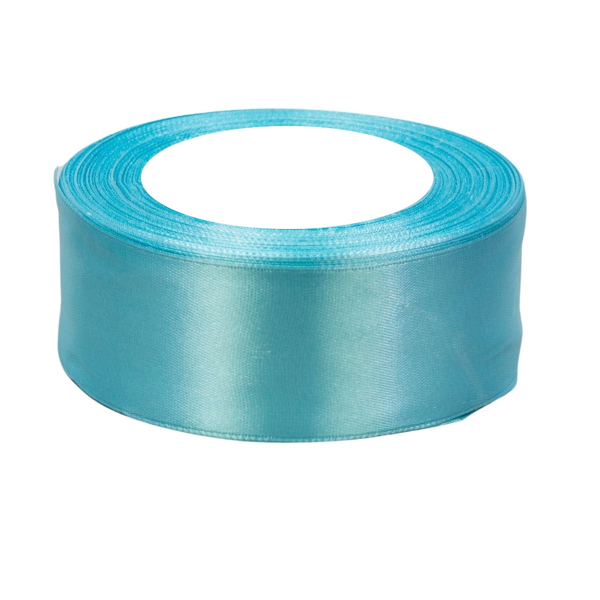 Wstążka Satynowa Błękit Wody 38mm x 36y