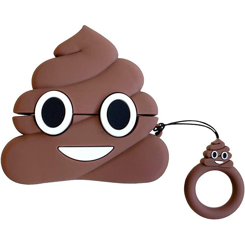 Etui Airpods 3 4 Słuchawki Pokrowiec Emotikona Kupa
