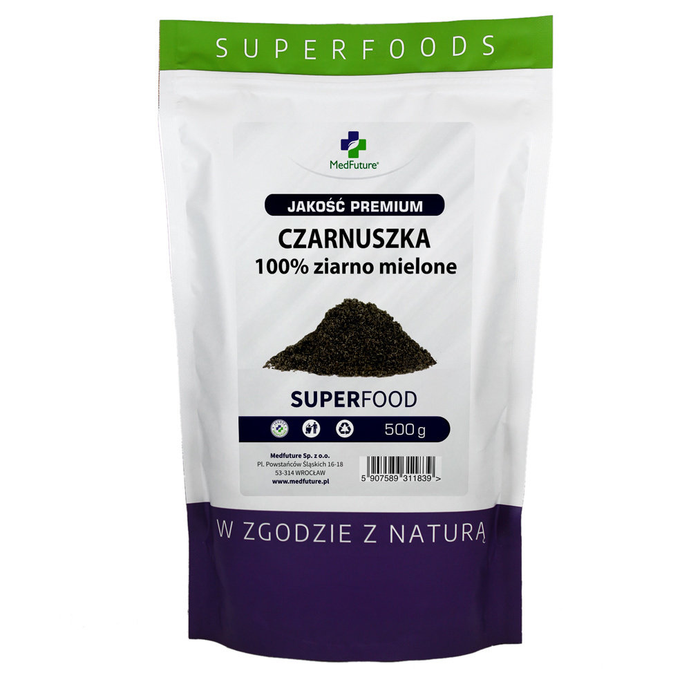 MedFuture Czarnuszka ziarno mielone - 500 g