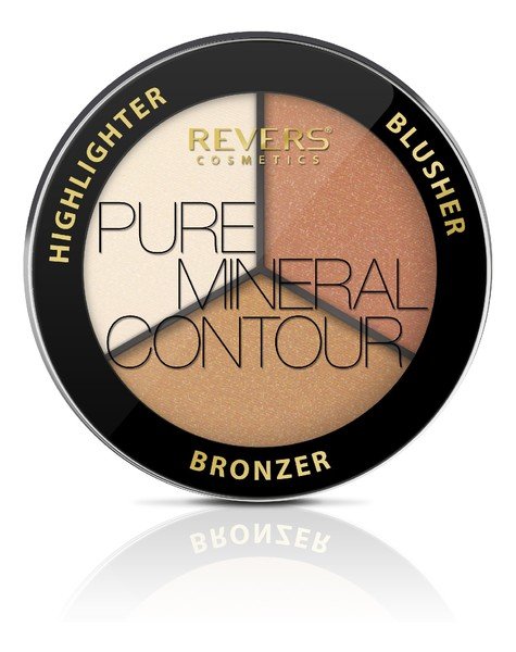 Revers Revers Pure Mineral Contour Paleta Do Konturowania Twarzy 03