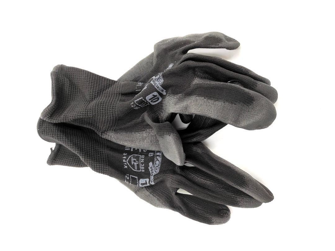 Rękawice robocze ochronne Stalco S-poli czarne 10