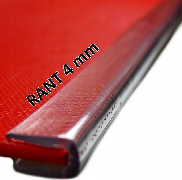 BEZBARWNA krawędziówka rantówka listwa Rantowa 4mm