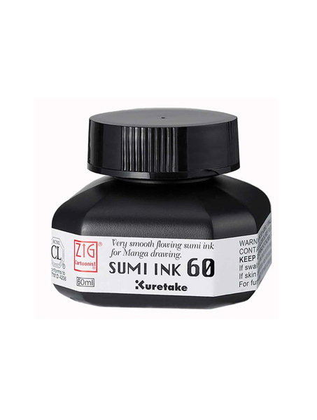 Tusz do Kaligrafii SUMI INK 60ml CNCE103-6