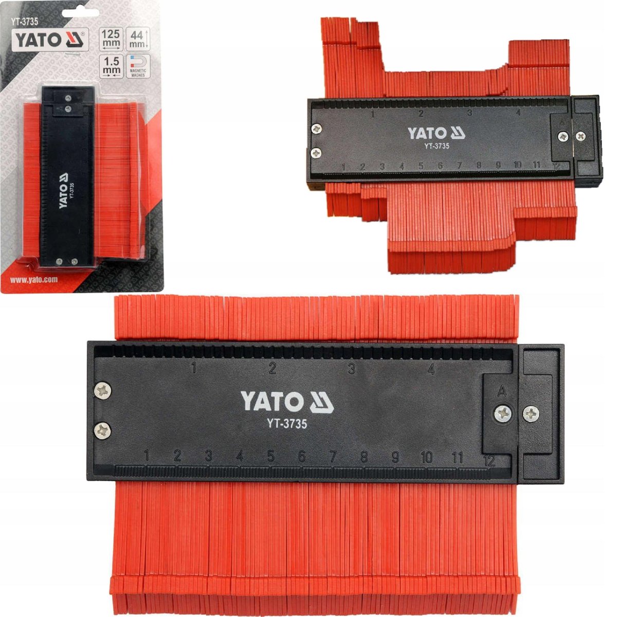 Yato Wzornik profili 125mm YT-3735