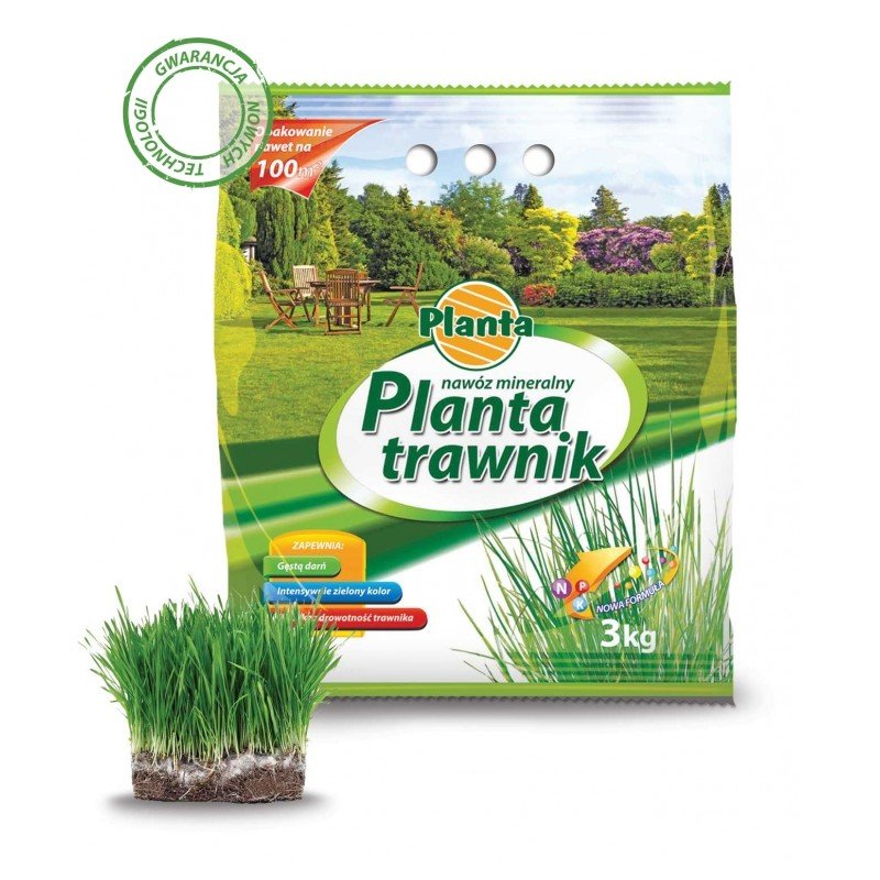 Nawóz Mineralny Do Trawy Wiosenny Jesienny 3Kg