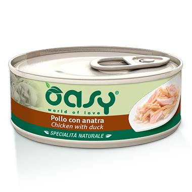 Oasy Natural 150 g karma mokra dla kota kurczak z kaczką 150 g