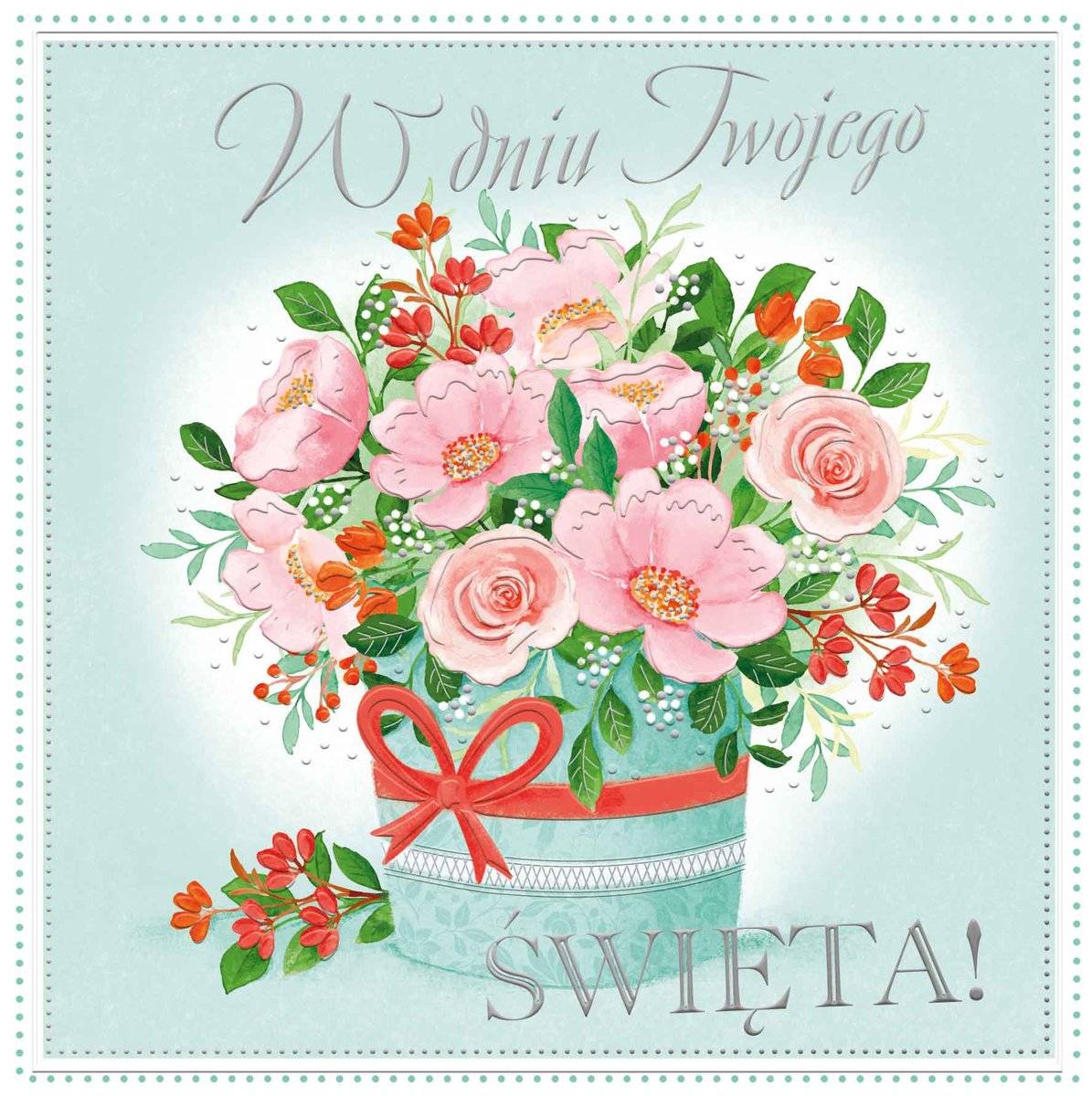 Karnet KW Box kwiatowy - Henry