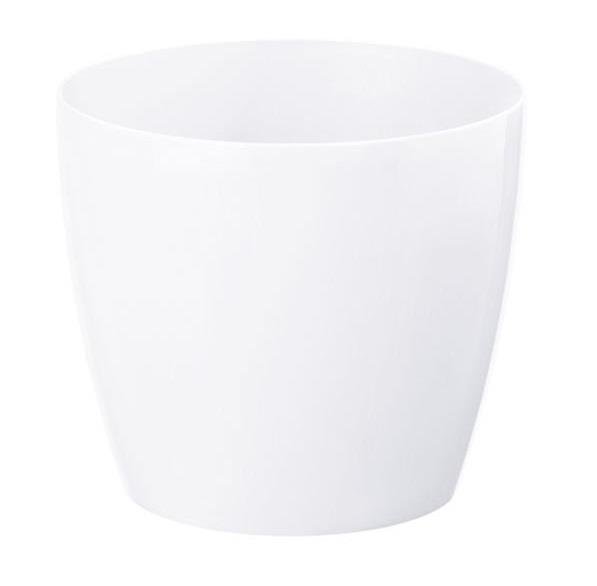 LAMELA Osłonka plastikowa Magnolia biała 13,5 cm