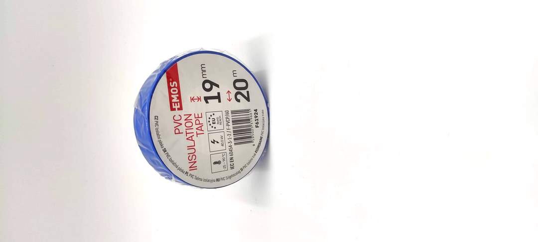 Emos Taśma izolacyjna PVC 19mm/20m niebieska F61924