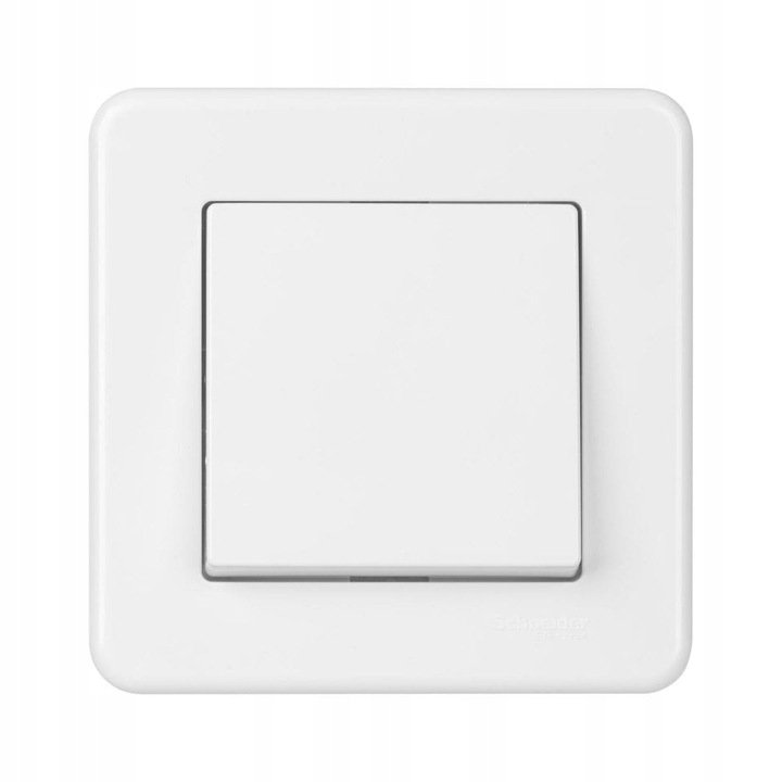Schneider Electric Włącznik pojedynczy LEONA Biały