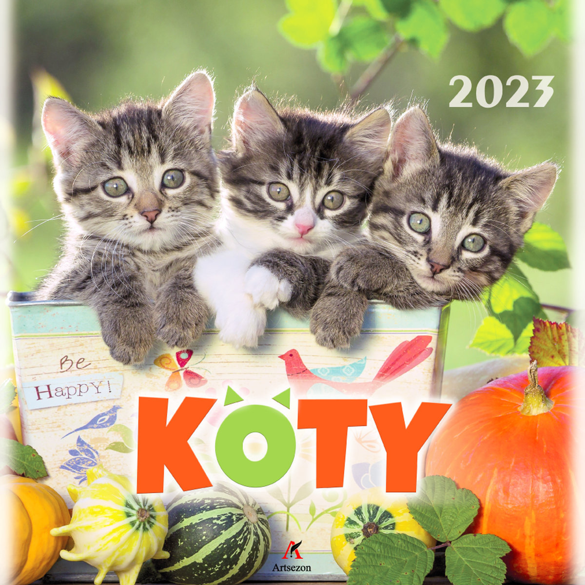 Kalendarz 2023 Wieloplanszowy Koty ARTSEZON