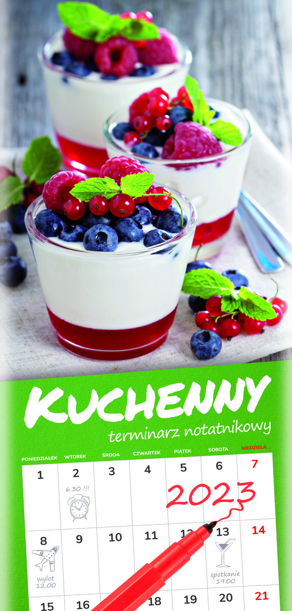 Kalendarz 2023 Notatnikowy Kuchenny ARTSEZON