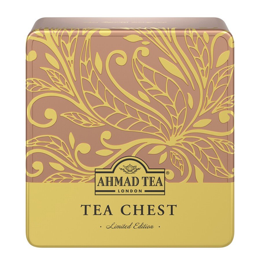 Ahmad Tea Tea Chest  Zestaw Czterech Klasycznych Herbat Czarnych 4X10 Torebek Aluminiowych