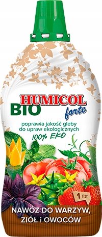 Agrecol Biohumicol nawóz do warzyw ziół owoców 1l