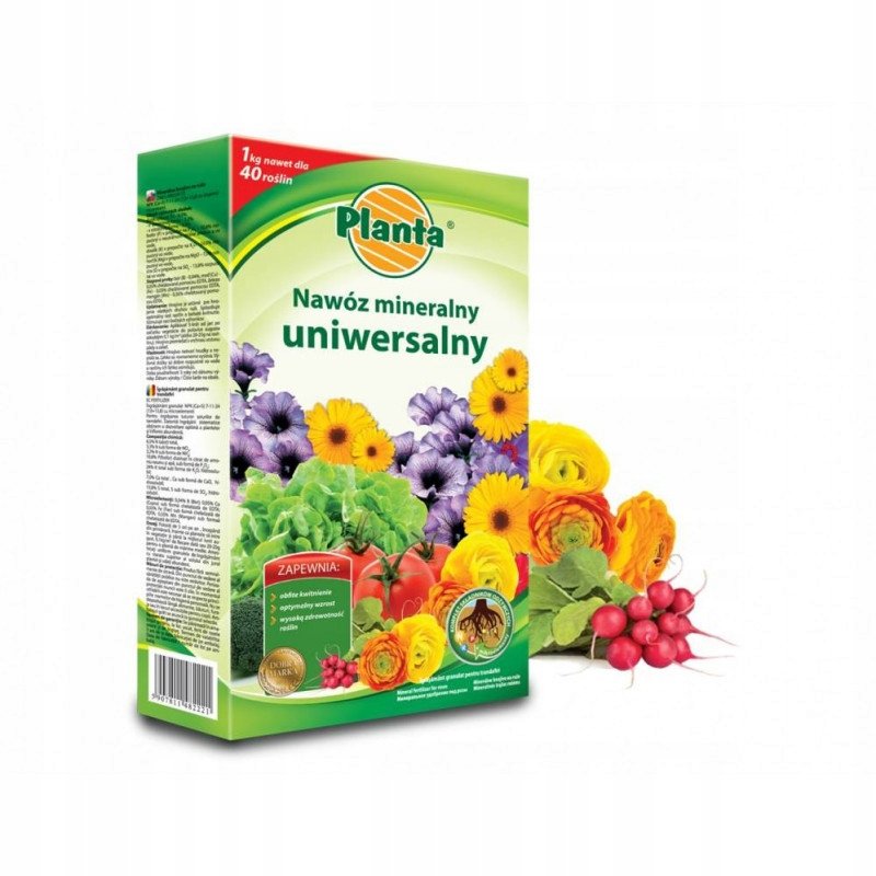 Nawóz Uniwersalny Do Roślin Kwiatów I Warzyw 1Kg