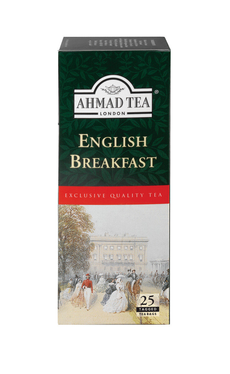 Ahmad Tea English Breakfast Herbata Czarna 25 Torebek Z Zawieszką