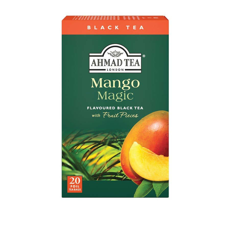 Ahmad Tea Herbata Czarna Mango Magic 20 Torebek Aluminiowych