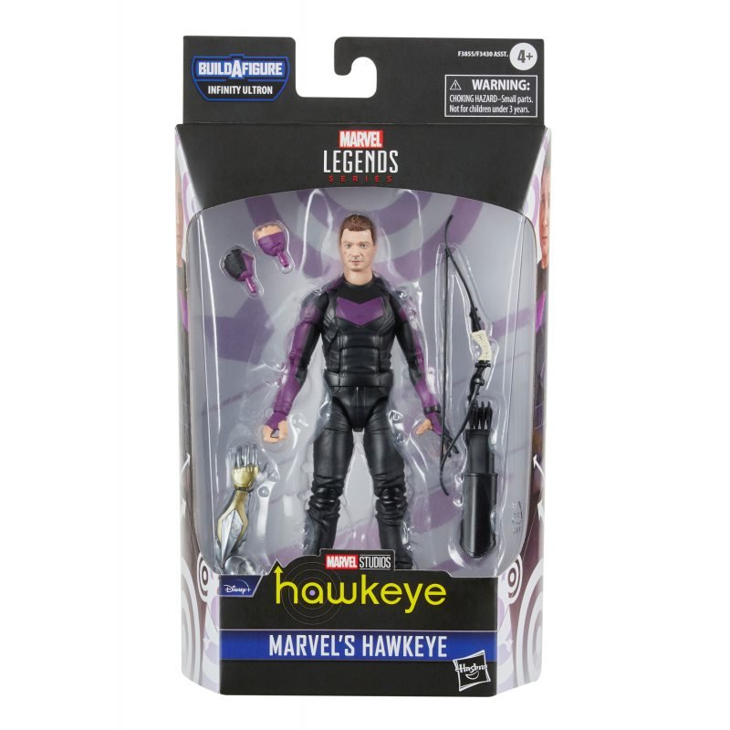 Hasbro, Marvel, figurka kolekcjonerska Avengers Legends, Hawkeye, BAF Infinity Ultron, 15 cm