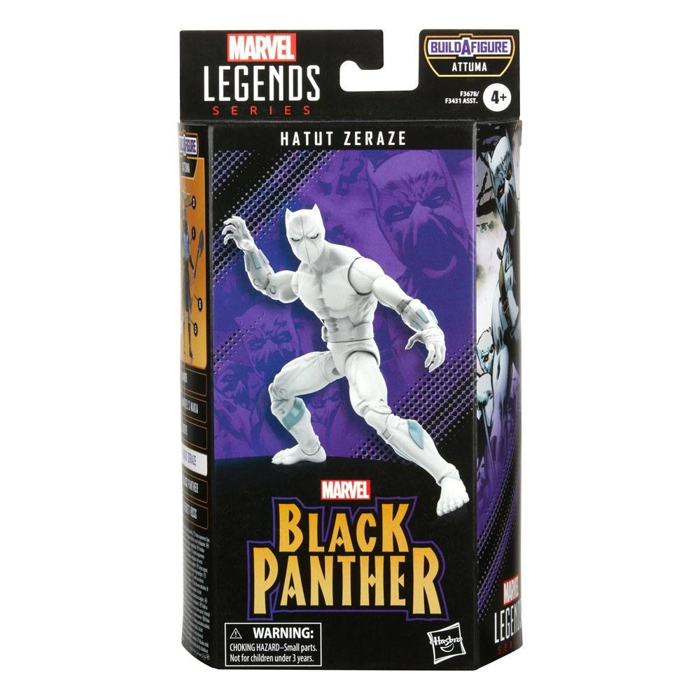 Hasbro, Marvel, figurka kolekcjonerska Black Panther 2 Legends, Hatut Zeraze, 15 cm,