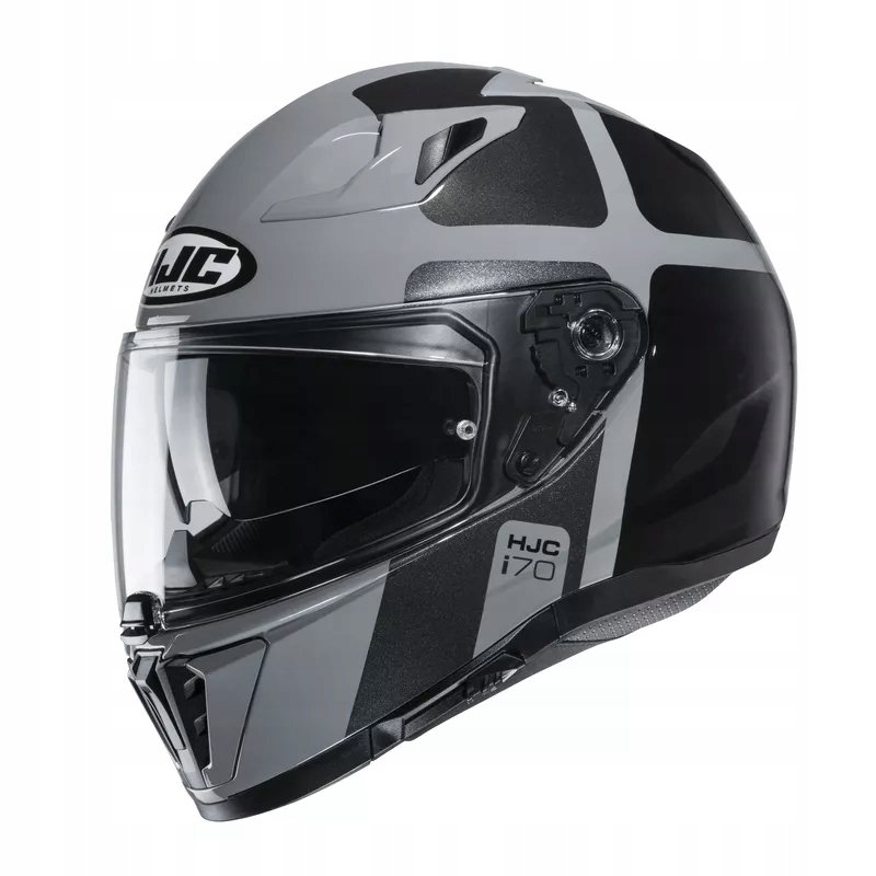 Kaski motocyklowe HJC i70 PRIKA MC5, czarny/szary, M