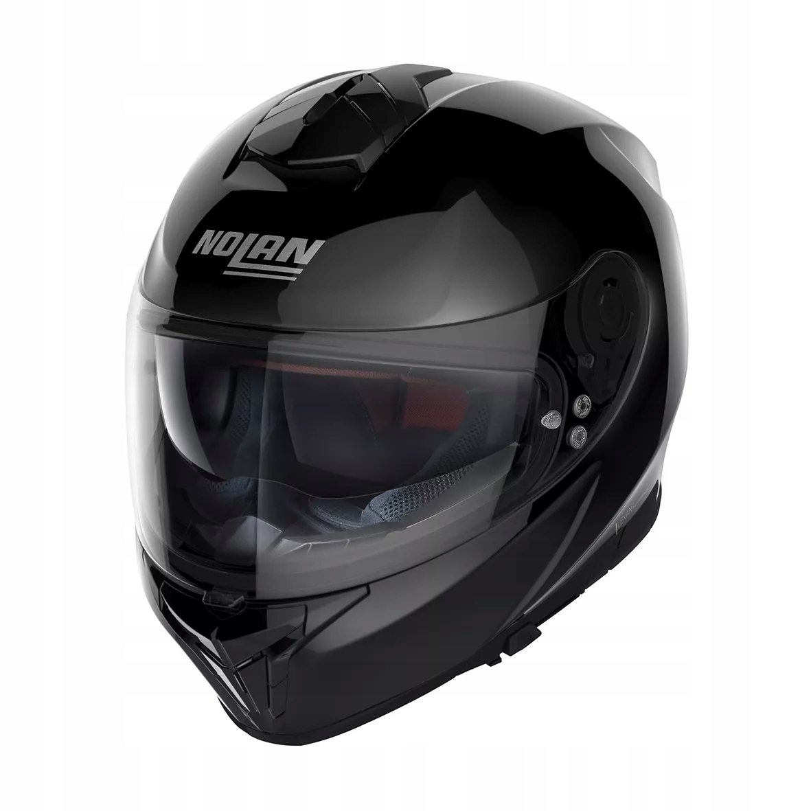 Kask motocyklowy integralny połysk z blendą