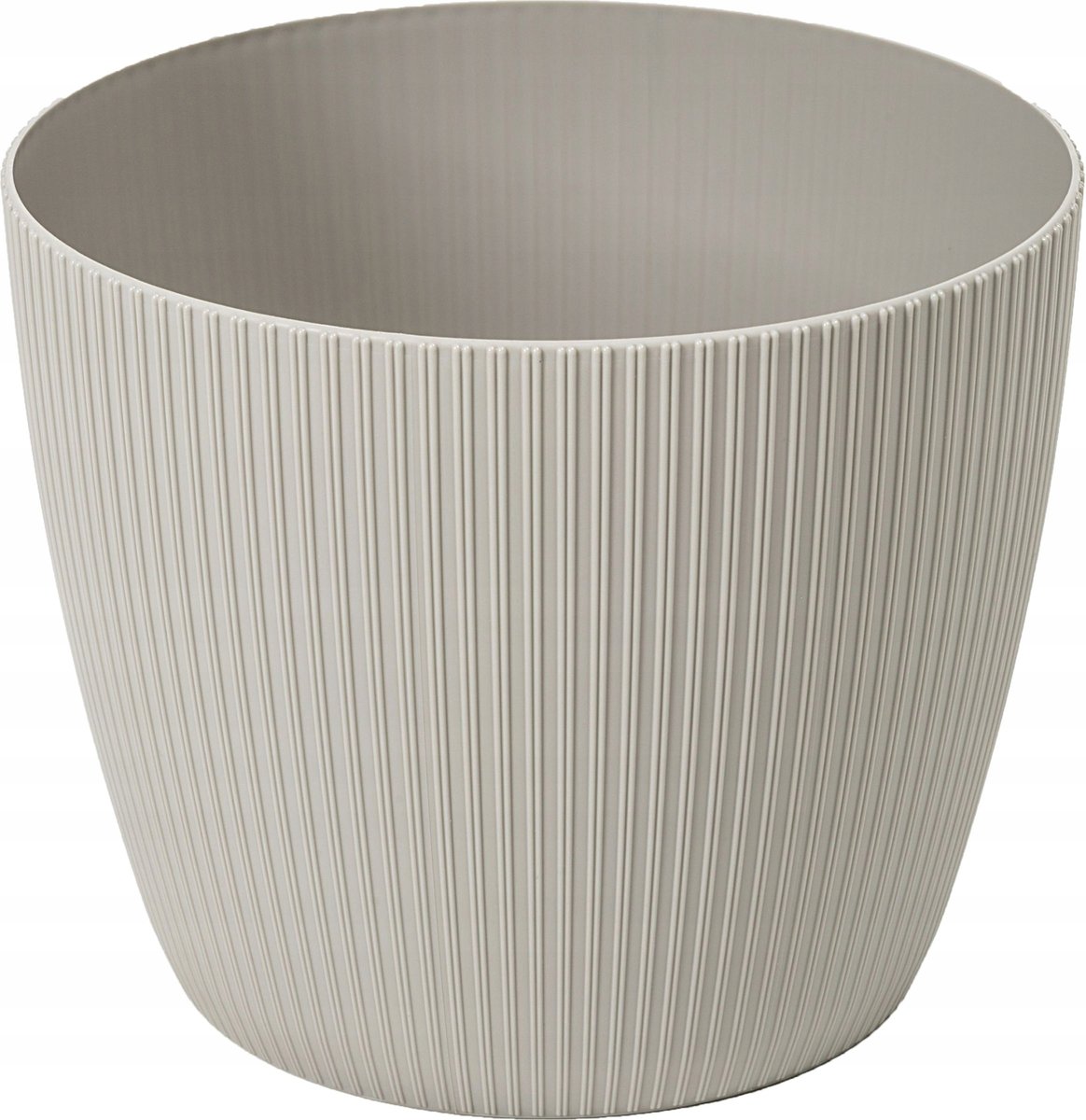 Doniczka Osłonka Plastikowa Taupe 11 Cm Magnolia Jumper