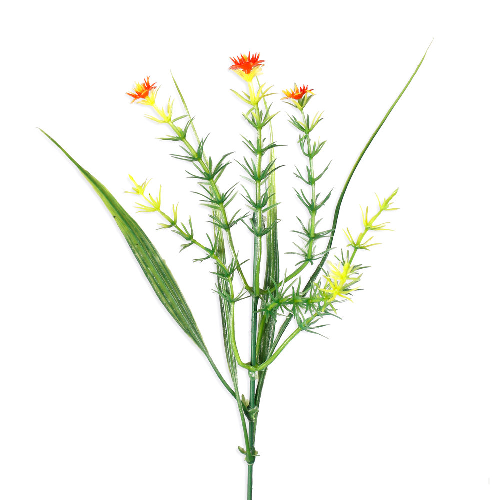 Gałązka Dekoracyjna 36 cm Pomarańczowa