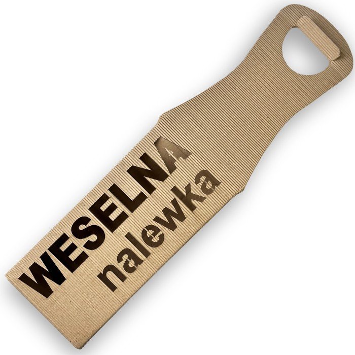 Pudełko weselne weselna nalewka Ekologiczne pudełko 63355