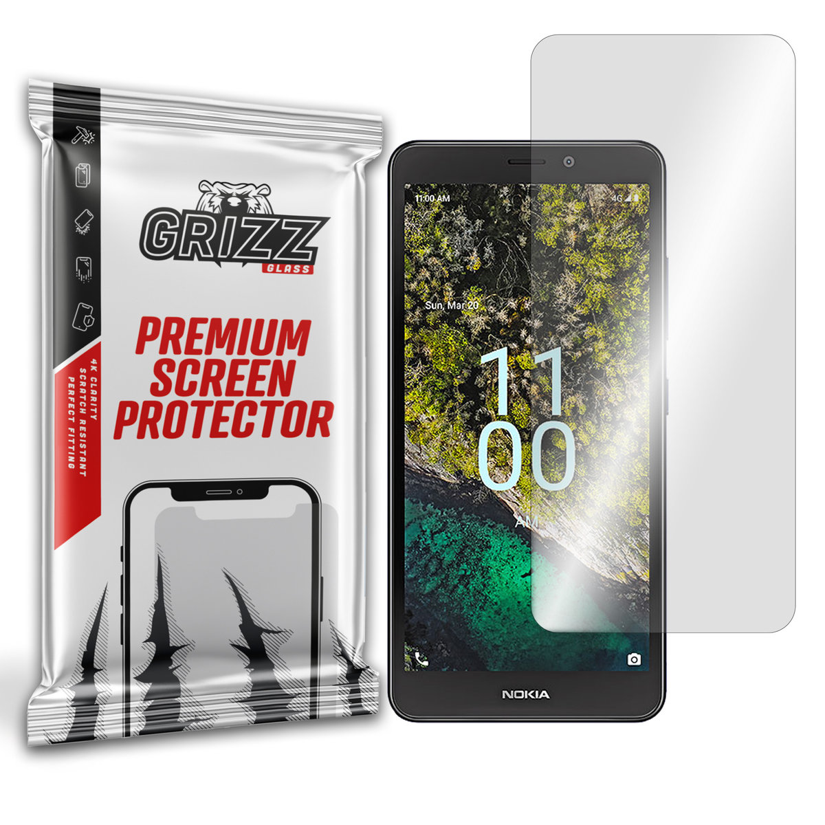 GrizzGlass HydroFilm folia hydrożelowa do Nokia C100