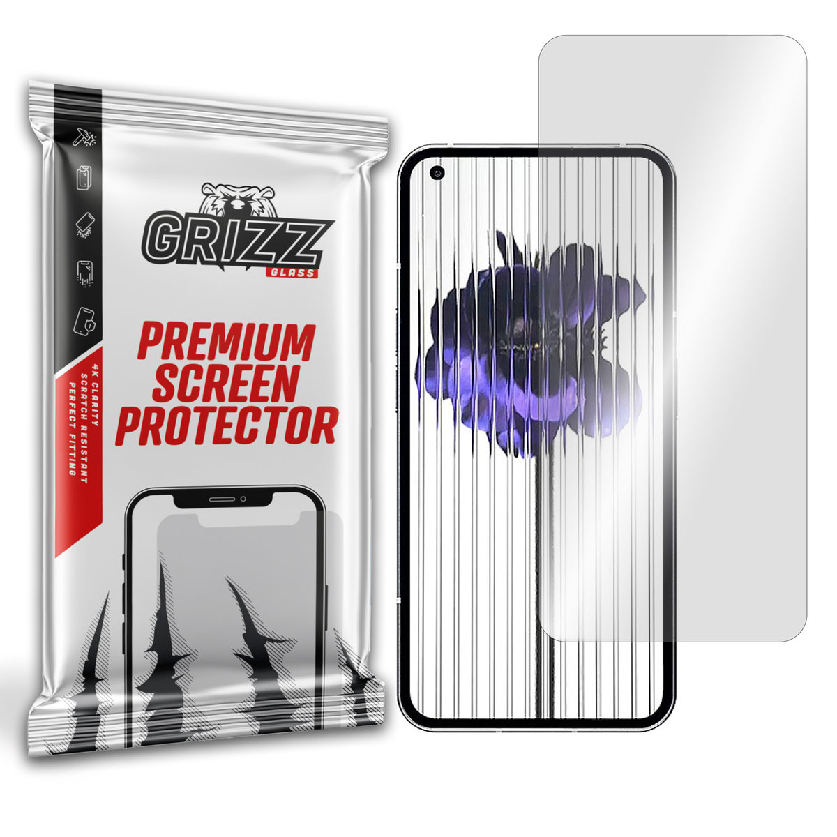 GrizzGlass HybridGlass szkło hybrydowe do Nothing Phone 1