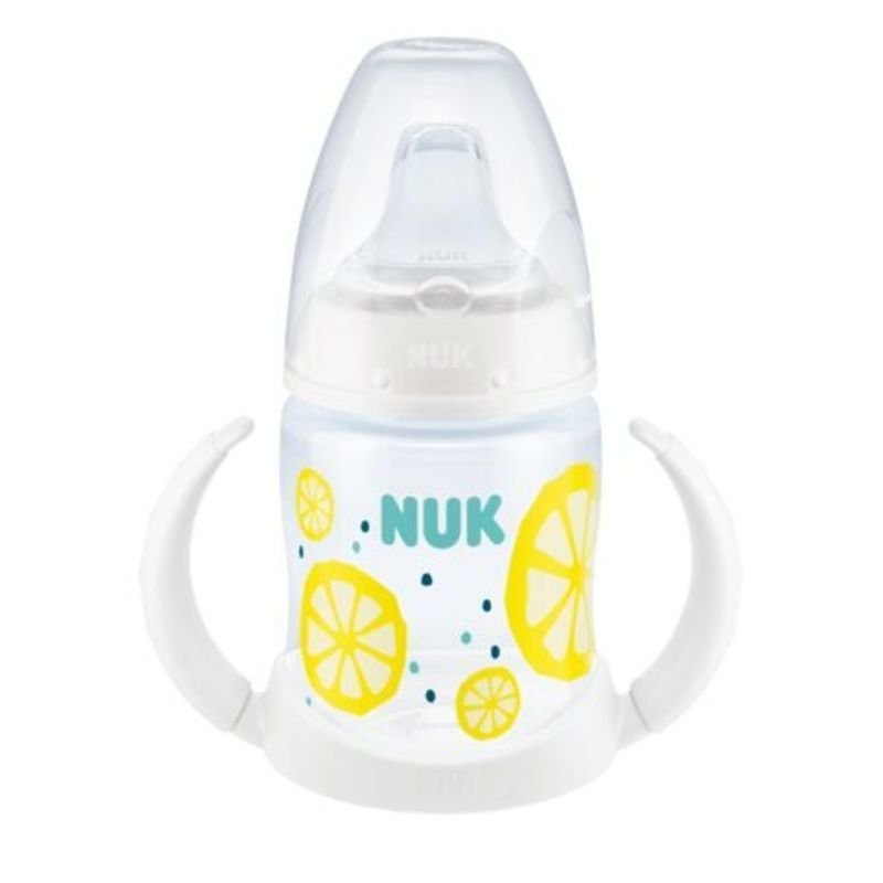 NUK BUTELKA 150 ML FRUITS USTNIK SILIKONOWY + UCHWYT 66037-uniw