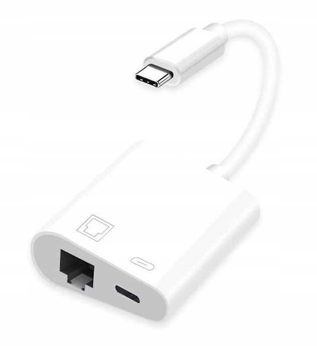 Adapter Usb-C Lan Ethernet Rj45 Pd Macbook Charge